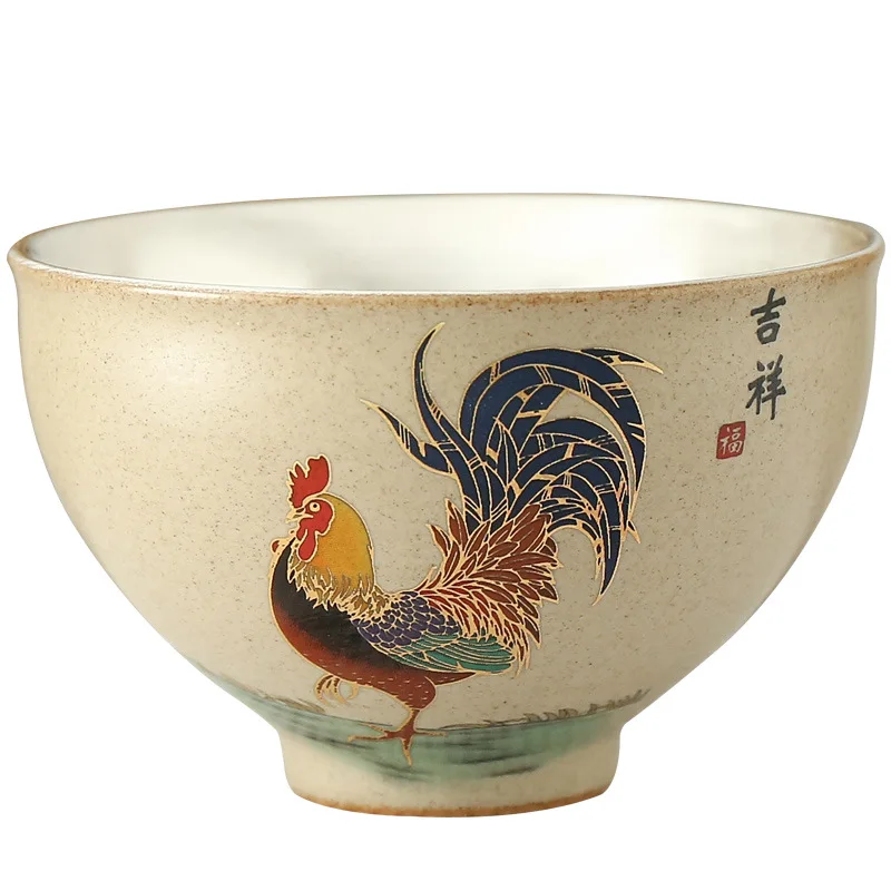 Чайная чашка кунг фу чайная мастер Одиночная чайный набор Серебряная чашка|Чашки