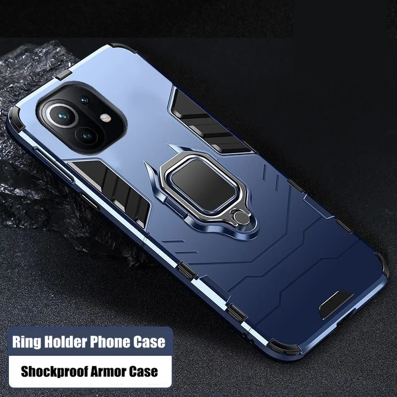 

Case for Xiaomi Mi 11 Lite 5G coque Shockproof Reinforced Bumper Shell for xiaomi mi 11 lite case Coque Funda Bumper Capa