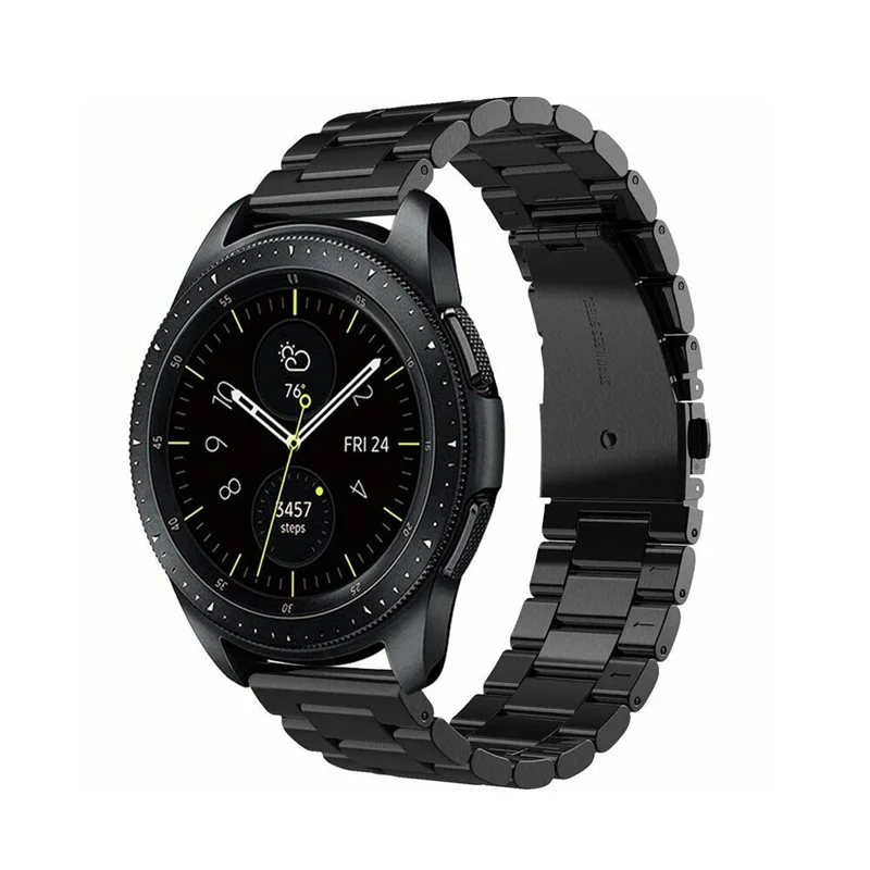 

Браслет из нержавеющей стали для Samsung Galaxy Gear S3 Frontier/Classic Huami Amazfit GTR 2/2E 22 мм