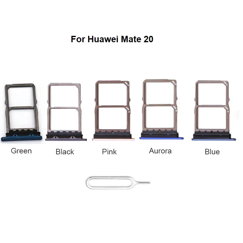 Новинка для Huawei Mate 20 Sim-карты лоток Слот держатель гнездо адаптер соединитель