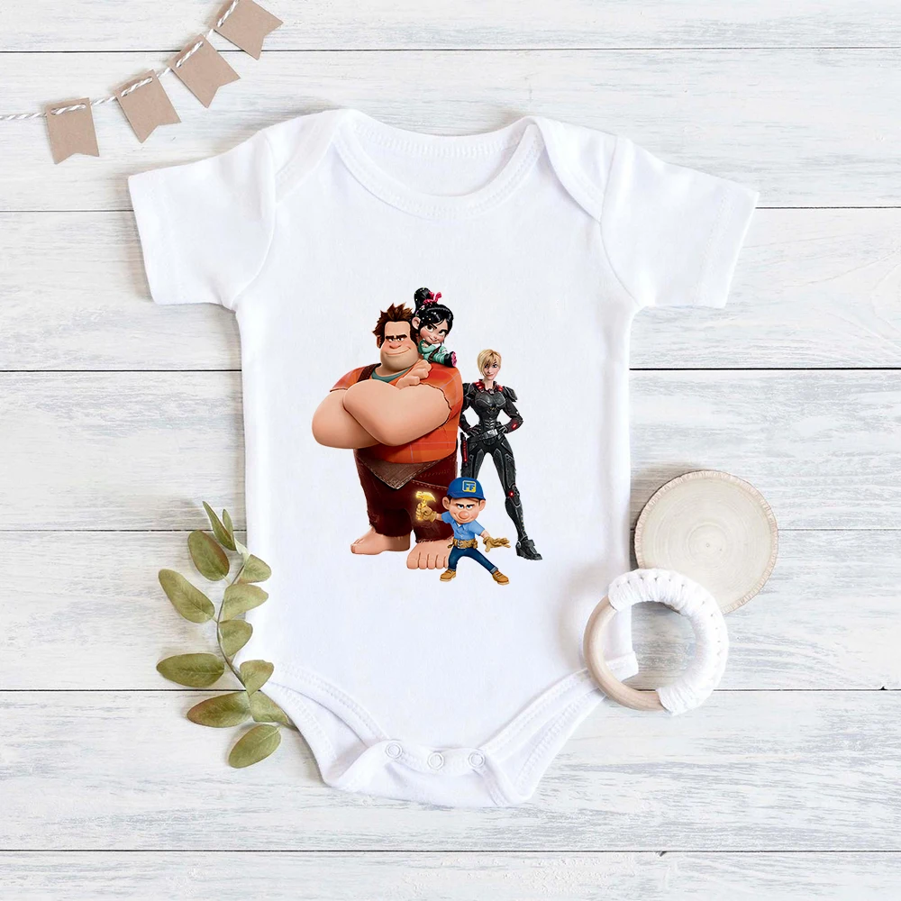 

Одежда для маленьких мальчиков с изображением Ральфа Диснея, боди для новорожденных, повседневное хипстерское боди Urbano для малышей, модные ...