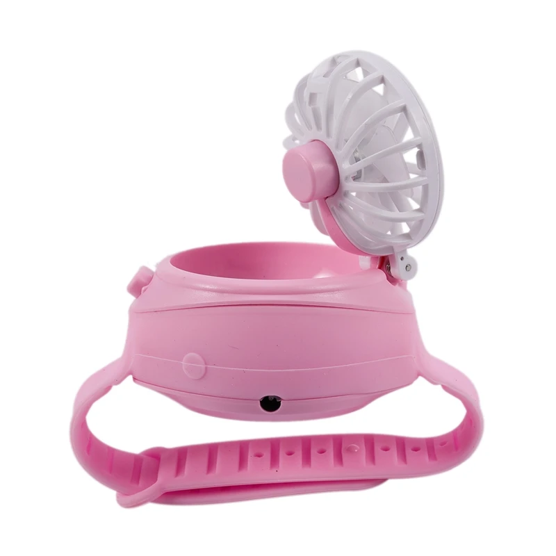

Fan Watch Handheld Small Fan USB Folding Stylish Pocket Small Fan