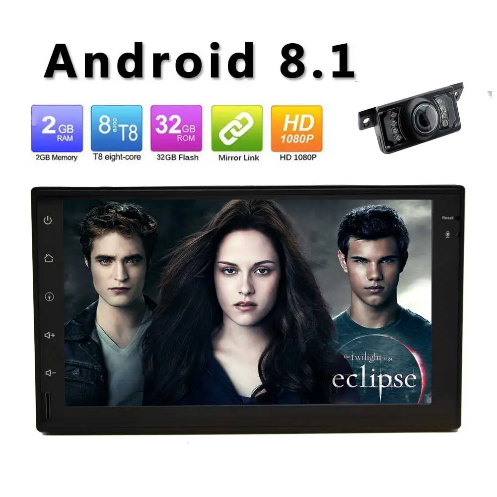 Автомагнитола 2 Din 7 дюймов Android 8 1 mp5-плеер универсальная автомагнитола