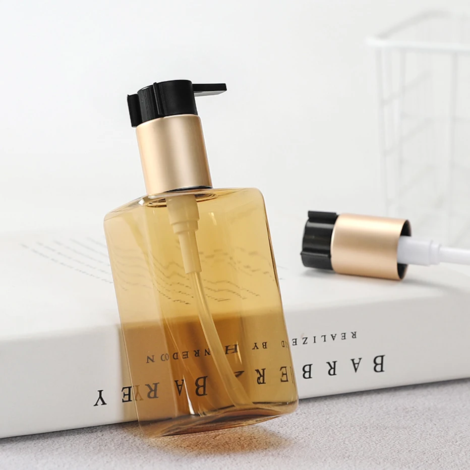 100/200/300мл Пустые флаконы для лосьона, жидкого мыла, геля для душа, кондиционера для волос и массажного масла для волос в ванной комнате