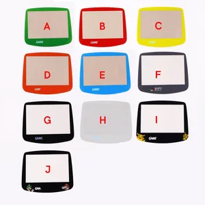 10pcs custmoized glass screen lens protector for gba ips v2 3 19 inch backlight lcd display area is larger than original free global shipping