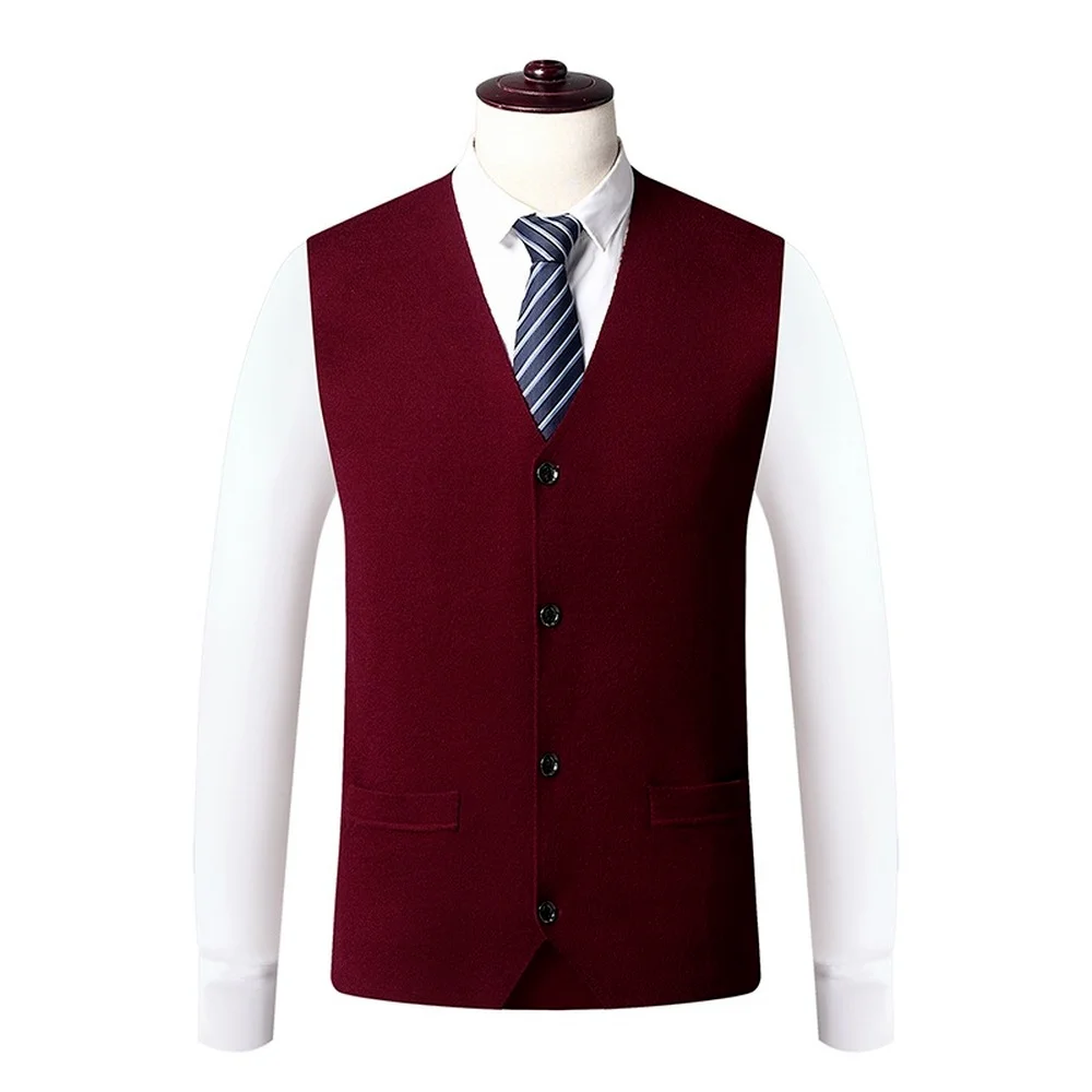 

Covrlge однотонный Золотой бархатный вязаный жилет для молодых мужчин деловой кардиган жилет простой Толстый жилет новый жилет пальто для мужчин MWB046