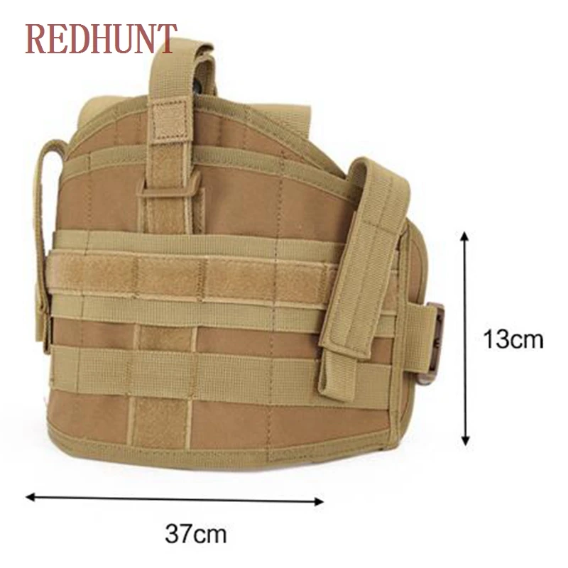 Universal Molle Airsoft Tactical Drop Leg Holster Military Army Adjustable Gun Platform Hunting Accessories |