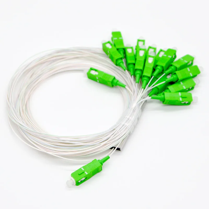 Новый оптоволоконный коннектор 0 9 мм одномодовый SC/APC 1:16 PLC блокирующий оптовый