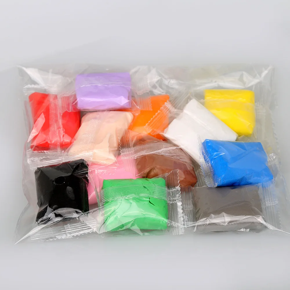 

Super Light Clay Small Packaging Set Bag DIY Children Color Clay Candy Bag 24 Colors 36 Colors 12 Colors