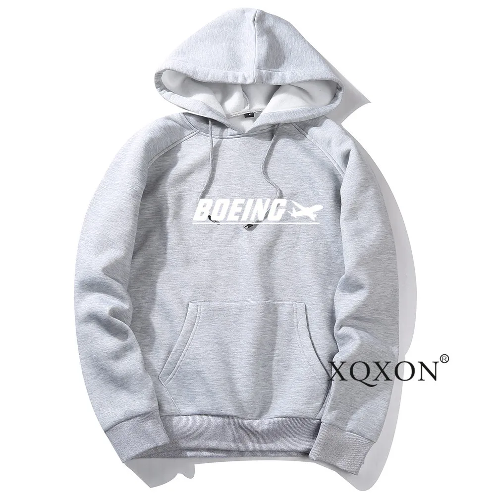 XQXON-осенне-зимняя уличная мода мужская толстовка с капюшоном высокого качества Boeing мужская толстовка с капюшоном EU/US размер H701 - Цвет: Picture color