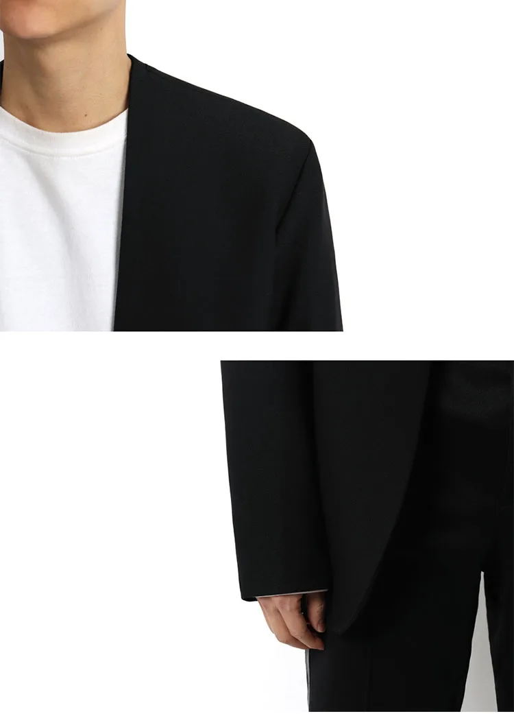 Мужской женский японский корейский уличная одежда Ретро стиль блейзер куртка