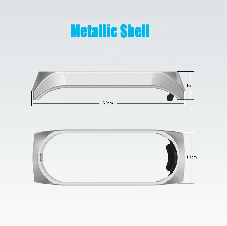 

Screwless Stainless Steel Strap For Xiaomi Mi Band 3/4 Wrist Bracelet Metal Strap For Mi Band 3 4 Wristband Steel Wrist Strap
