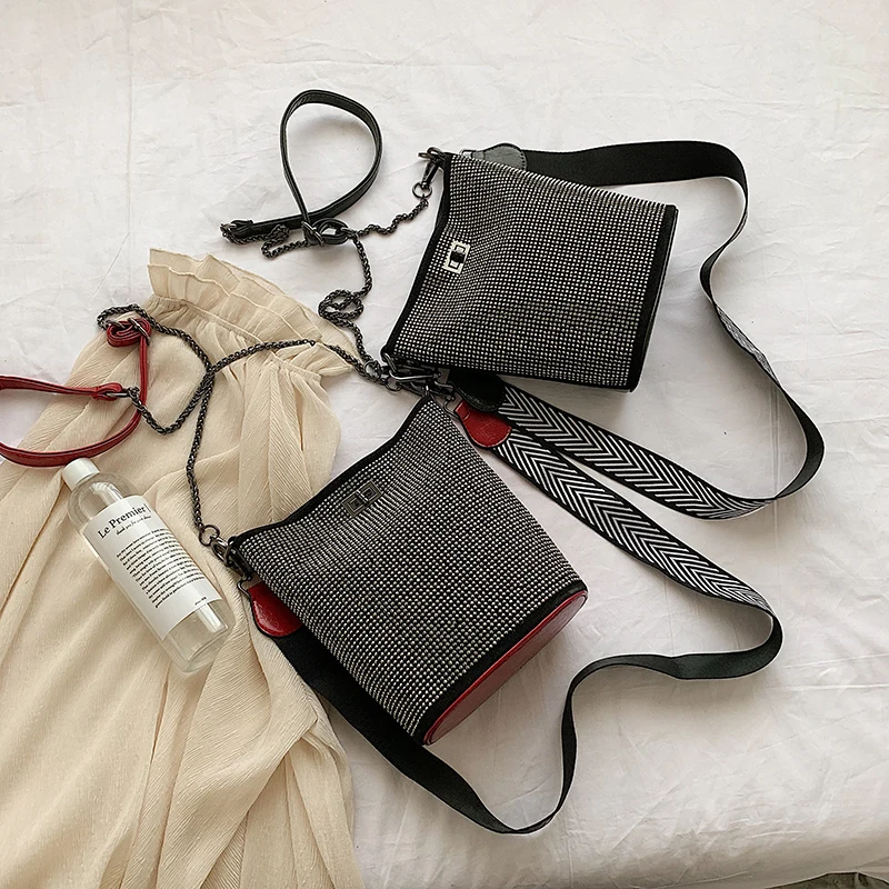 Bolsos Mujer ограниченная сумка-ведро из полиуретана и полиэстера Rismit 2019 Весна Лето
