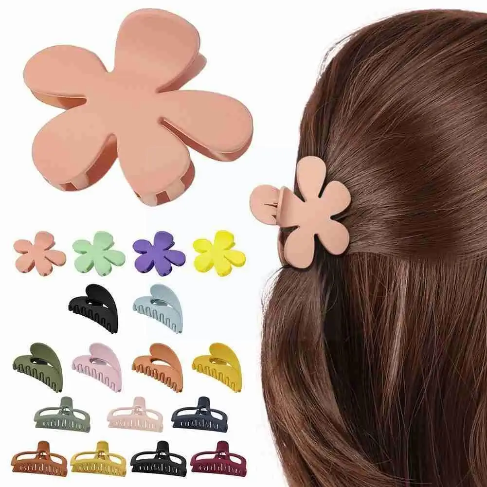 

Korean New Trend Women Hair Clip Fashion Elegant Beauty For Women Girl Colorful Accessories Claws Female Hair Hairpin Hair C5G4