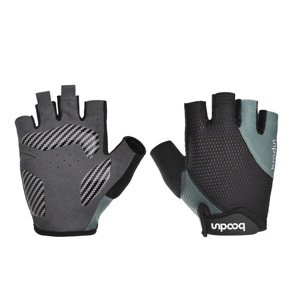 

2021 spring and summer new outdoor cycling gloves thick silicone cycling gloves