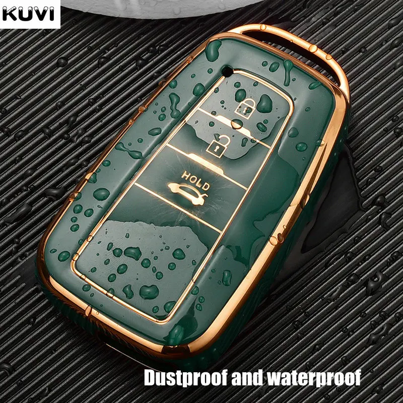 Модный чехол из ТПУ для автомобильного ключа с дистанционным управлением Toyota