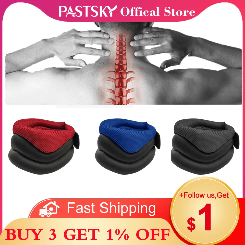 Эластичный шейный ошейник дышащий пояс для коррекции осанки облегчение боли