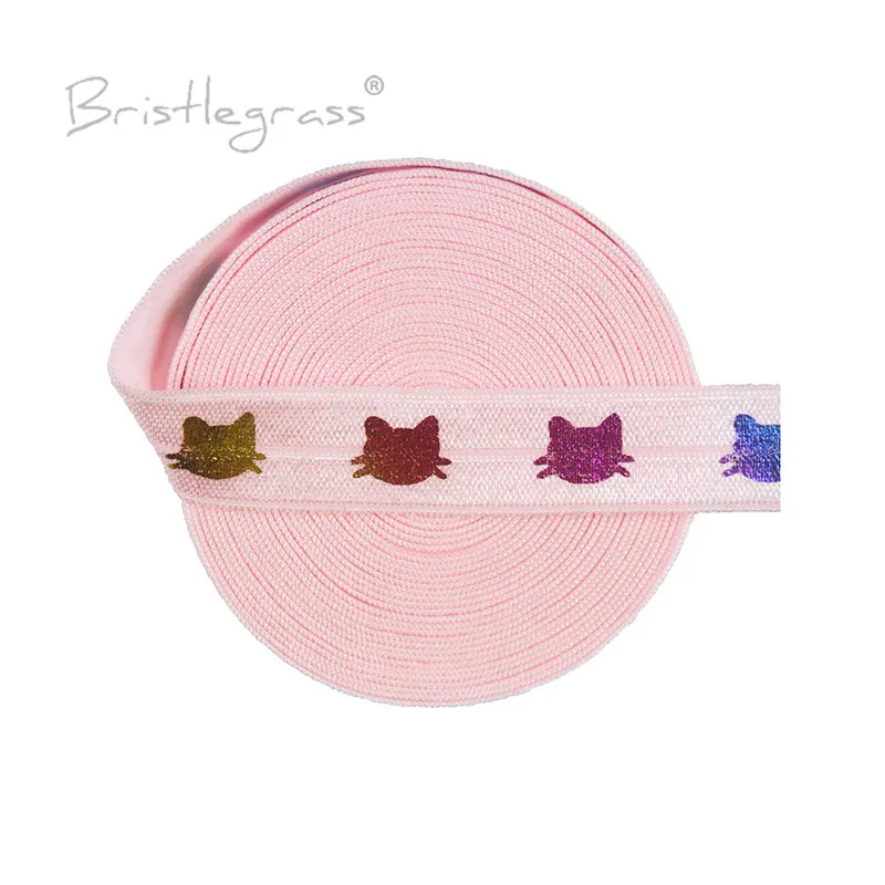 5 ярдов эластичный галстук-бабочка для волос 15 мм |