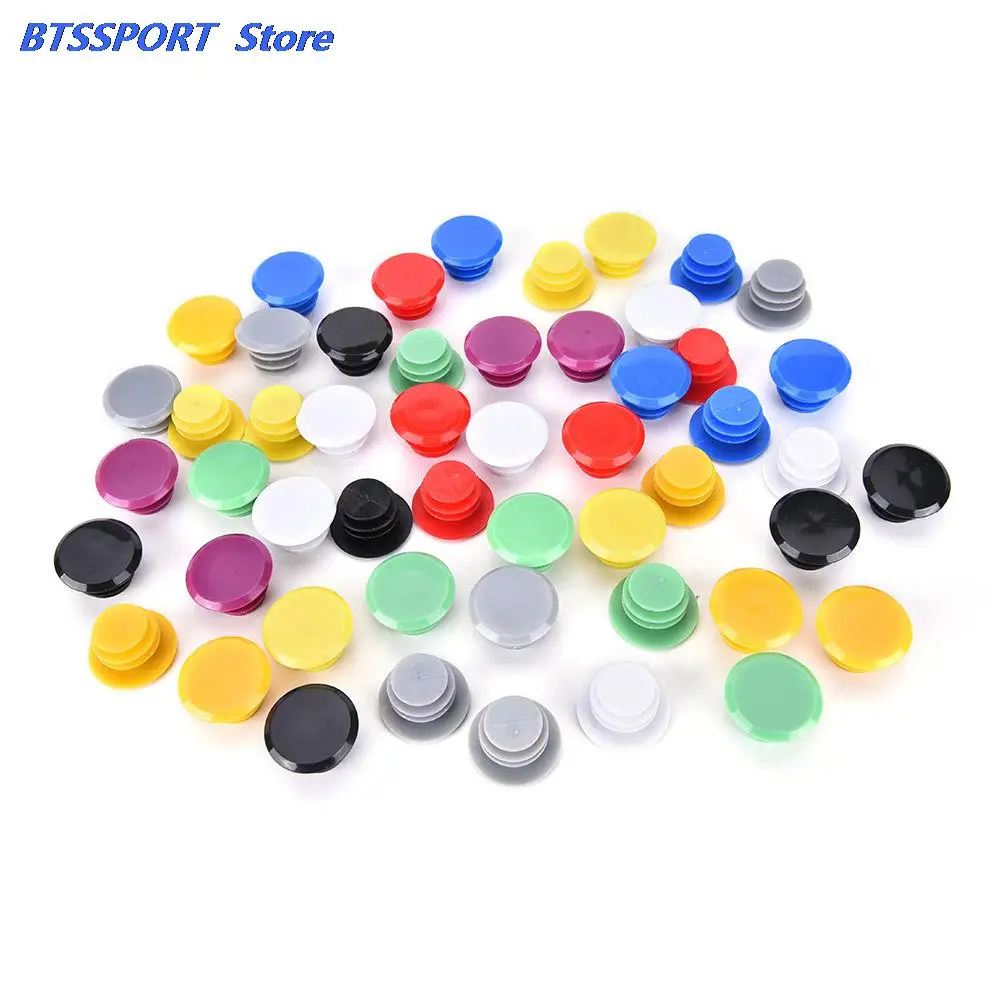 Заглушки для руля велосипеда пластиковые 3 пары/6 шт. | Спорт и развлечения