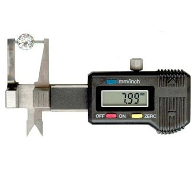 0-25mm 0.01mm Precision Caliper digital jewel gauge gem diamond thickness Gemstone Minitype pocket caliper | Инструменты
