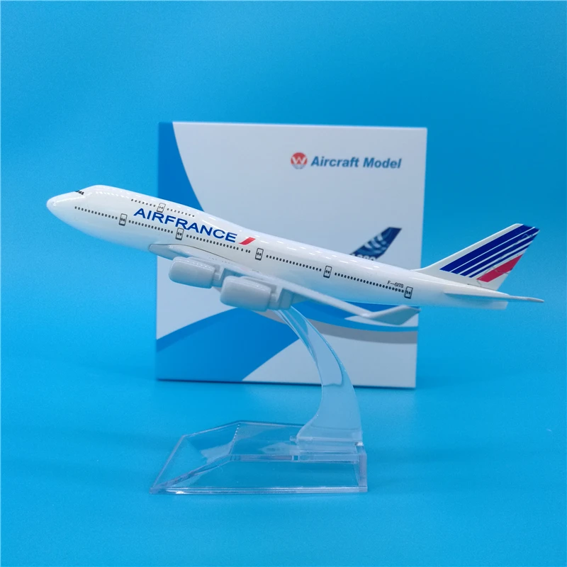 Модель самолета 1:400 Air France модель Боинг B747 16 см литой цинковый сплав | Игрушки и