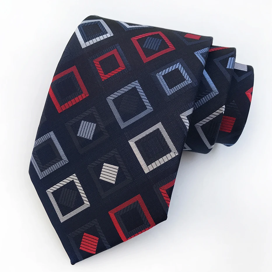 Галстук мужской в клетку цвет ассортименте 1 шт|Мужские галстуки и носовые
