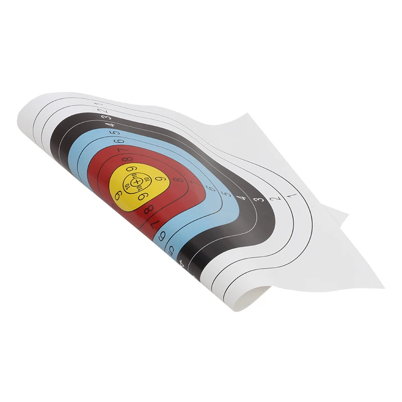 10 шт. мишени для стрельбы из лука бумажная стрелка лица лук бриллиантовая бумага