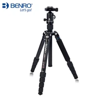 benro a2292tv1 tripod portable flexible monopod v1 ballhead 5 section carrying bag max loading 14kg dhl free shipping