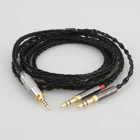 audiocrast 8 cores headphone earphone cable for denon ah d600 d7100 hifiman sundara ananda he1000se he6se he400