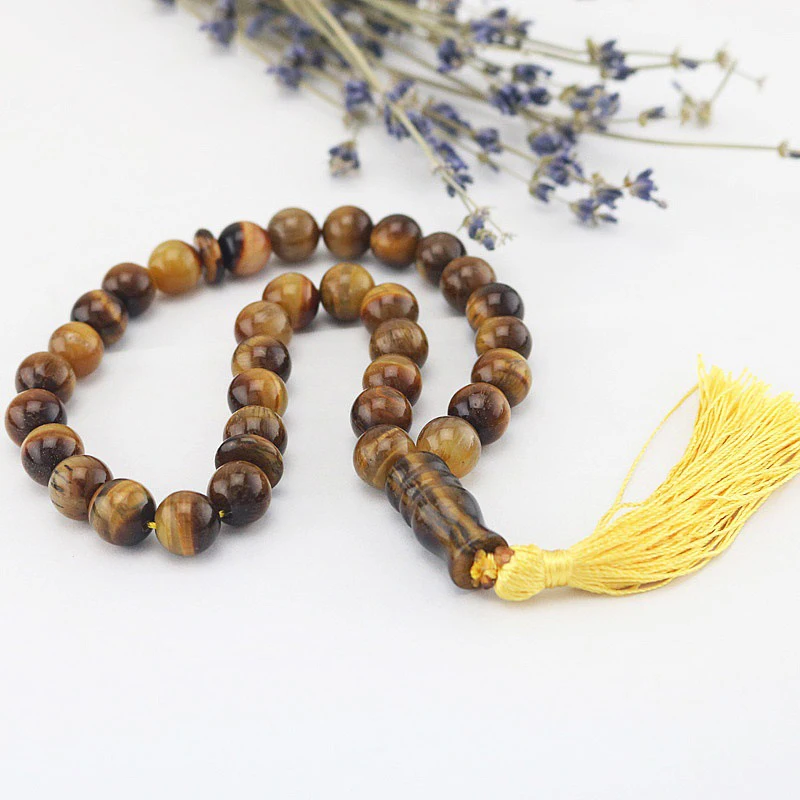 Исламские четки из 33 бусин мусульманские тазбих стандартный браслет ниток