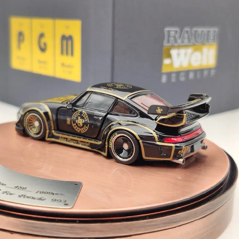 PGM 1:64 для P ~ sche 993 RWB Rauh Welt Begriff литье под давлением модели Ограниченная серия