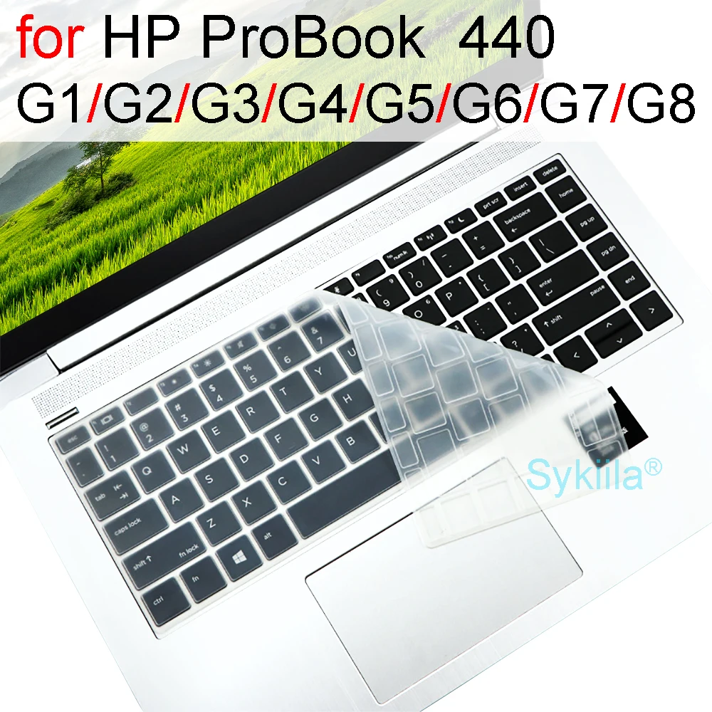 Keyboard Cover for HP ProBook 440 G8 440 G7 440 G6 440 G5 440 G4 440 G2 440 G1 Laptop Accessories Protector Skin Case Silicone