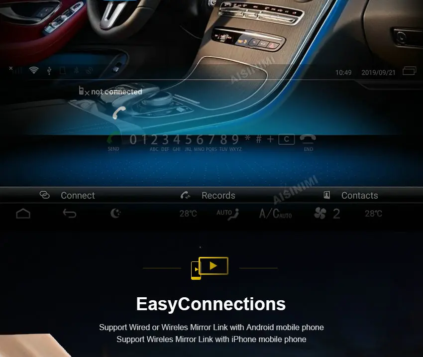 Android 8,1 автомобильный Dvd Navi плеер для Mercede Benz CLA GLA A класс W176 автомобильный монитор аудио gps стерео Авто все в одном