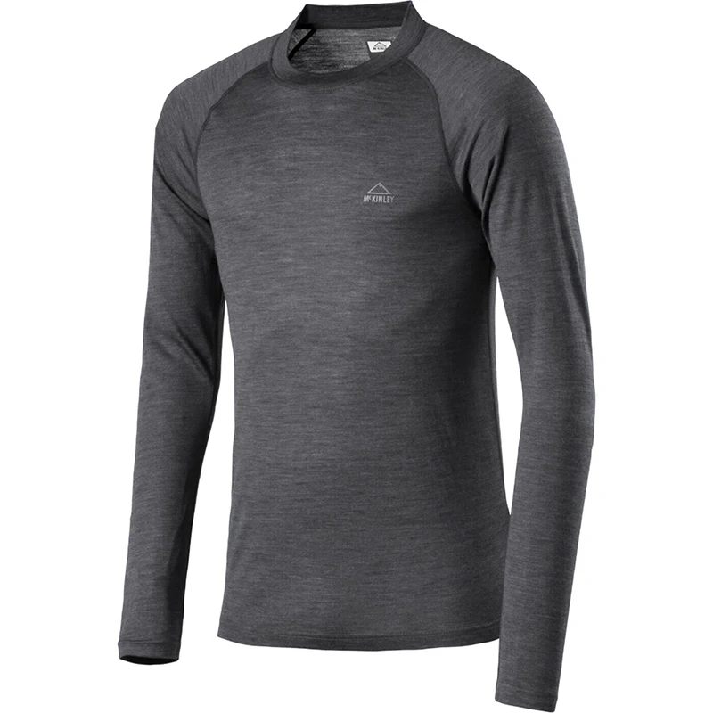 100% Merino Wool Base Layer Mens Long Sleeve Thermal Shirt Mightweight 200G Everyday Baselayer Top T-Shirt |