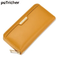 new large capacity womens wallets zipper coin phone pocket fashion long wallet female pu leather women clutch purse card holder