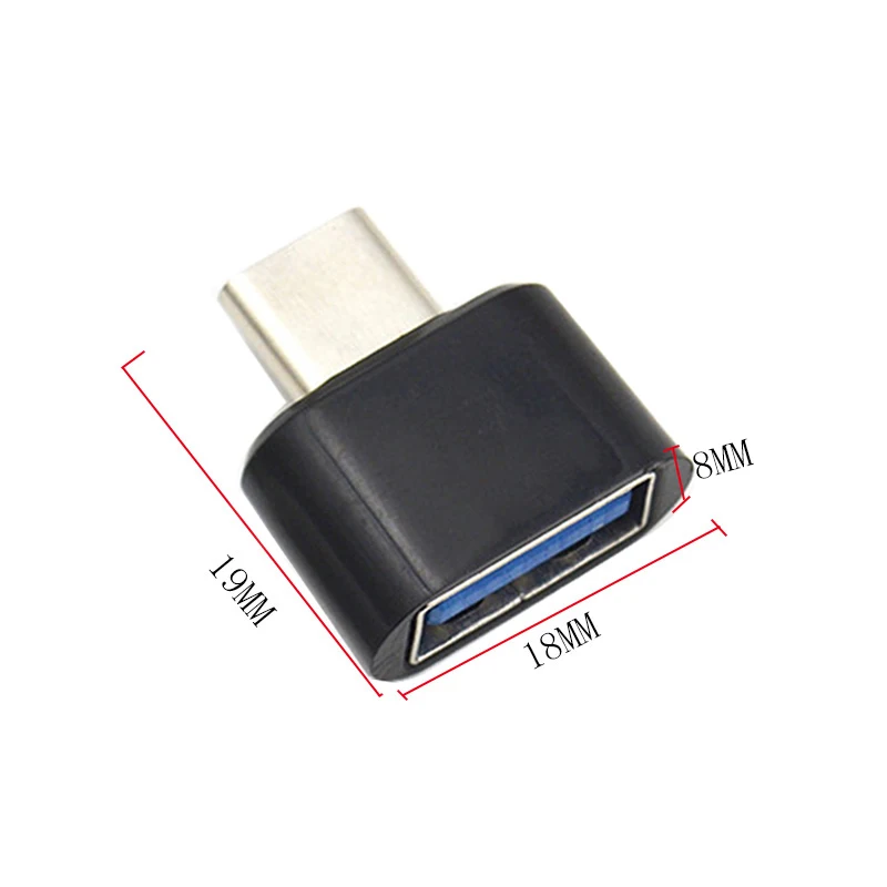1/2/4 шт. Универсальный Usb-Type C адаптер для мобильных телефонов Android Тип мини-C разъем