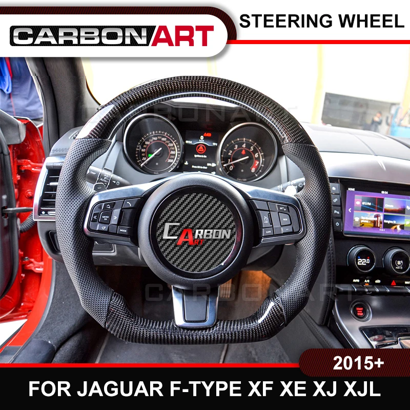 Оригинальные универсальные Сменные аксессуары углеродное рулевое колесо