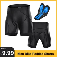 men bike padded shorts with anti slip leg wraps cycling 3d padded underwear bicycle padded riding shorts cycling underwear short