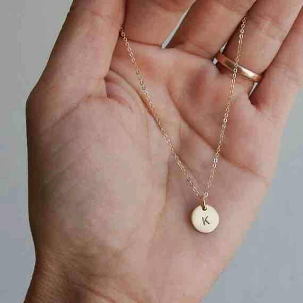 2019 новое ожерелье с золотыми буквами надписью кулоном для девочек лучший подарок