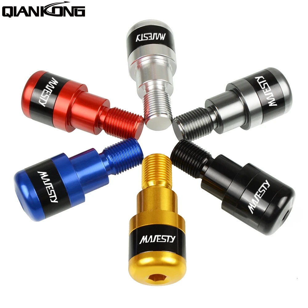 

FOR YAMAHA Majesty 400 2004-2011 2005 2006 2007 2008 2009 2010 Majesty 400 7/8"22mm Handlebar Ends Grips Slider Handler Bar Ends
