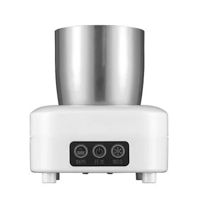 12V Dual-use Home and Car Mini Hot Cold Freezer Cup Portable Heating Cooling Bottle Refrigerator Beverage Can Cooler Holder | Бытовая