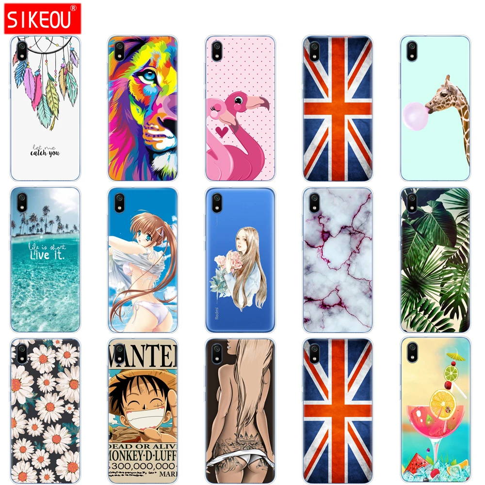 Силиконовый чехол с бампером для xiaomi redmi 7a 7 ahongmi 7a|Бамперы| |