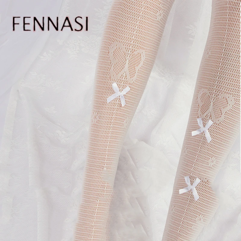 FENNASI сетчатые сексуальные женские колготки черные эротические обтягивающие