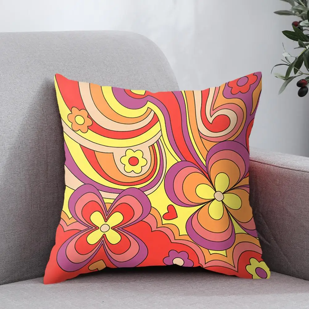 Новинка чехол для подушки Портативный Гибкий изысканный с принтом