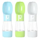 Портативная бутылка для воды для домашних питомцев, уличная миска для щенков, дорожная электронная кормушка с контейнером для еды, чашка для питья домашних питомцев