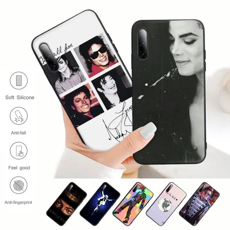 

Michael Jackson Phone Case For Redmi Note 6 8 9 10 Pro 10 9s 8t 7 5A 5 4 4x Silicone Cover