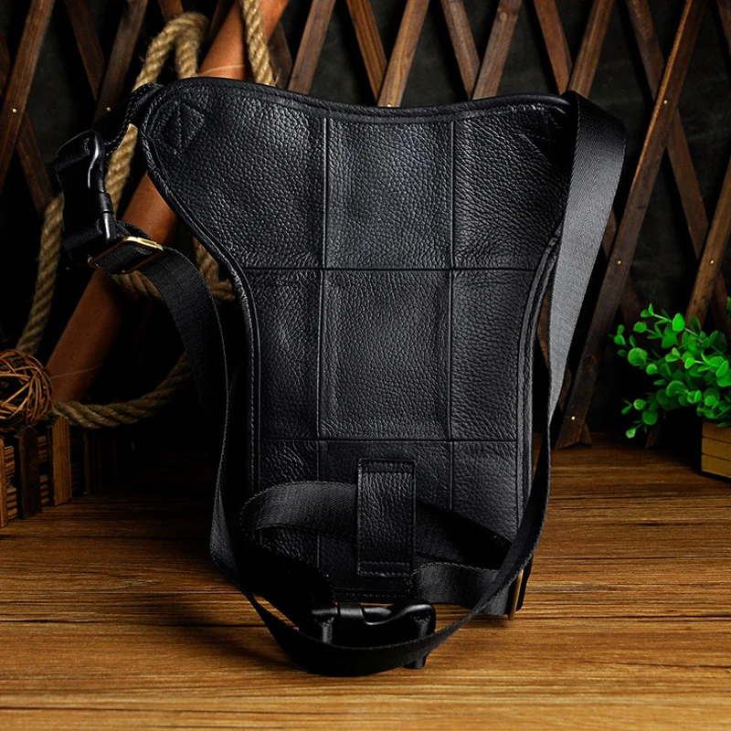 Винтажная поясная сумка для мужчин сумочка на бедро из натуральной кожи мотоцикл