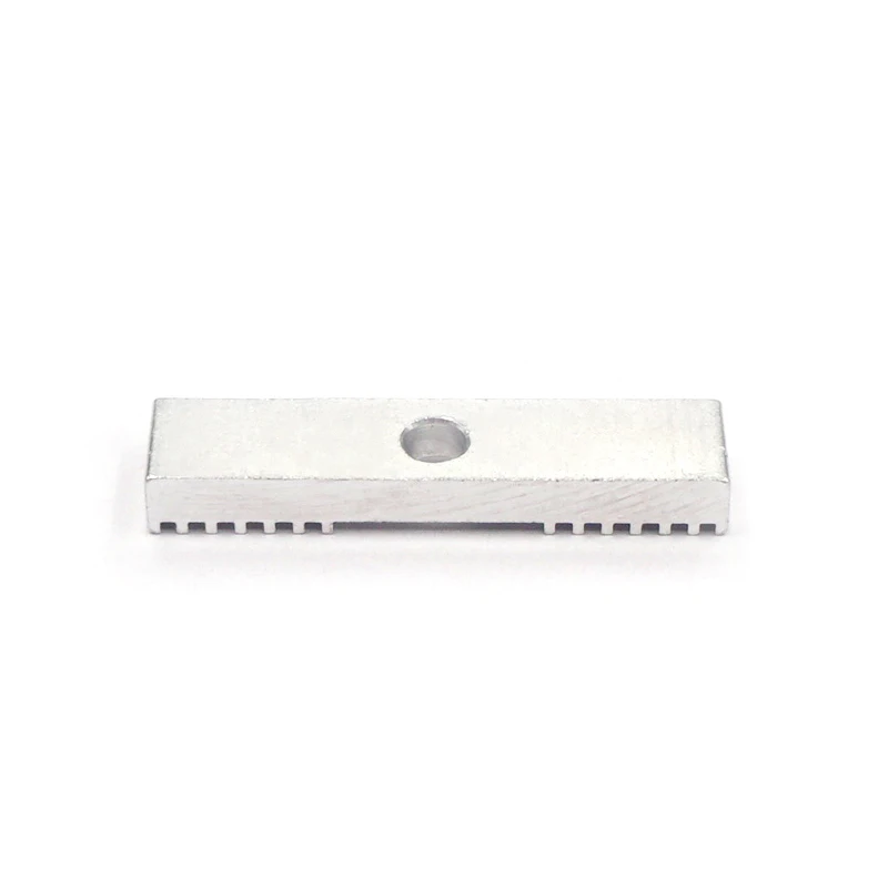 3D printer timing belt fixing plate 9 * 40mm aluminum block piece pitch | Компьютеры и офис