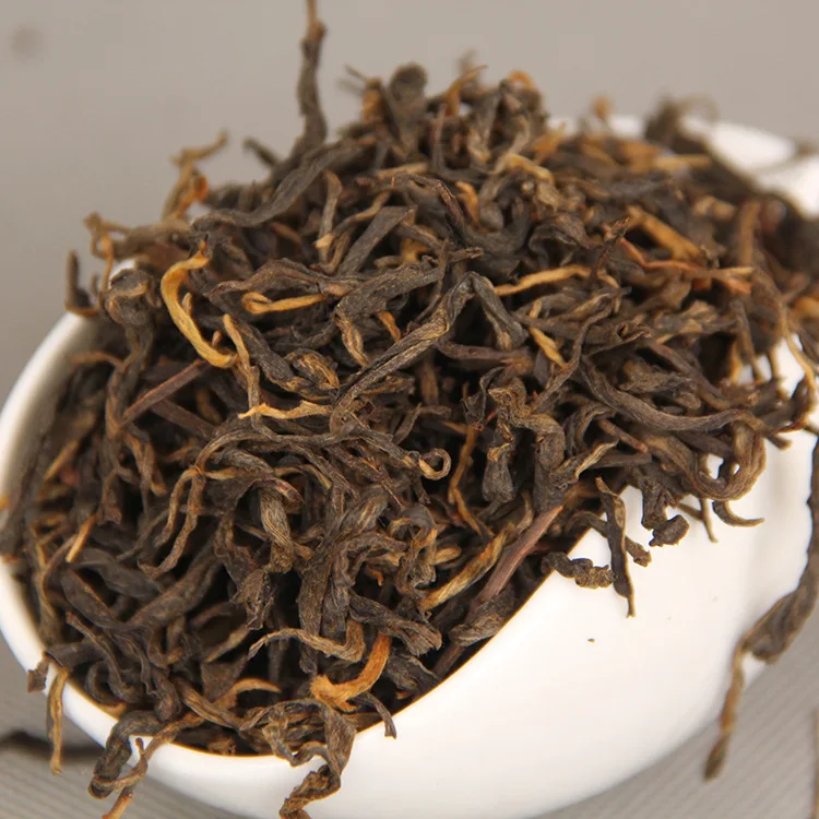 

New Tea 2021 Chinese Yunnan Kung Fu Black Tea Fengqing Dianhong Black Tea New Taste for Weight Lose