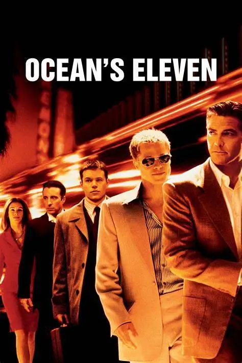 

Шелковый постер с изображением фильма Ocean's Eleven, настенное украшение для дома